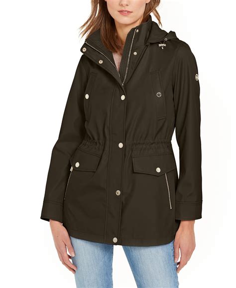 women's wool coats michael kors|Michael Kors anorak women's jacket.